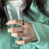 Niche Design Sense Of Fun Sunglasses Open Ring Women'S Simple Personality Fashion Trend Temperament Versatile Ring Ring