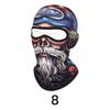New Fashion Beard Skull Balaclava Ski Mask Motorcycle Full Face Mask Outdoor Tactical Hood Headwear Mask for Cycling Hunting Fishing