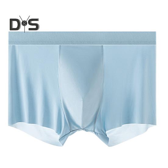 Herr Issidens Boxerkalsonger Medellång Ridning Bred Midja Ultratunna Issidens Shorts Enfärgade U-konvexa Trosor