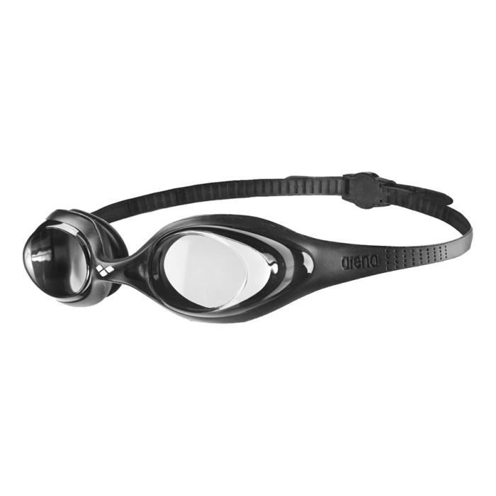 Lunettes de natation Arena Spider noir avec verres transparents