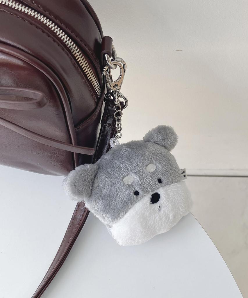 AS KNOW AS plus Mochimochi Animal Keychain Schnauzer