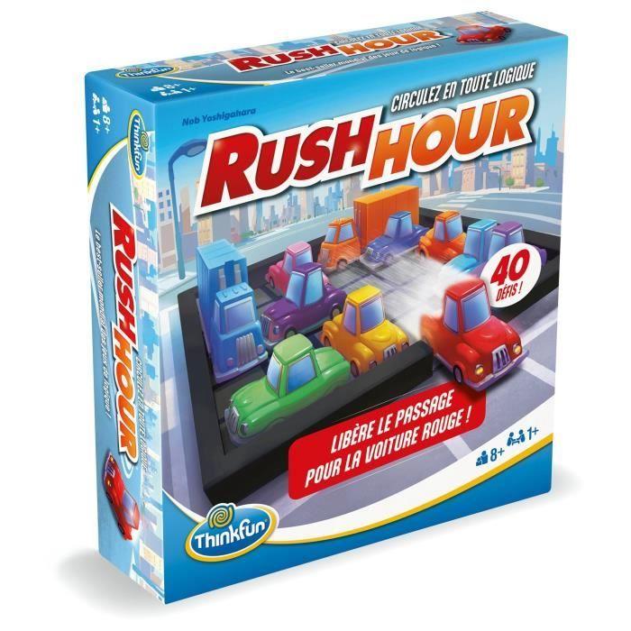 Thinkfun rush hou- jeu de logiqu-casse-tête-embouteillage-40 défis 4 niveau-1 joueur ou plus-dès 8 ans-ravensburger-mixte-6600