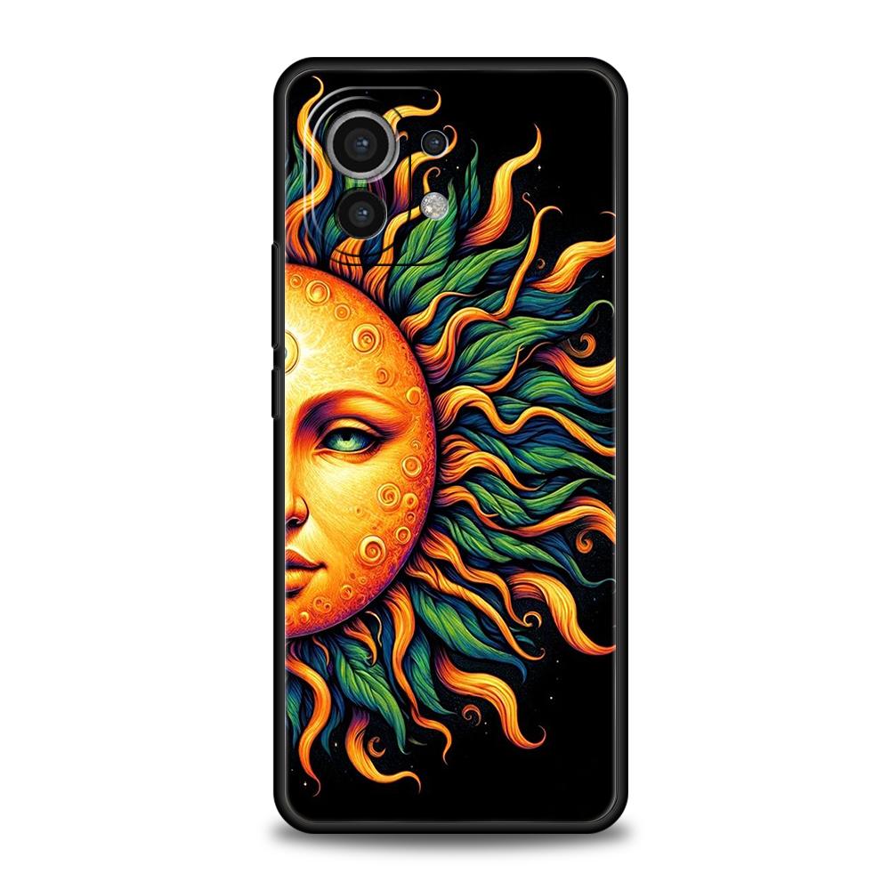 

Moon Sun Phone Case Cover for Xiaomi Mi 15 14 13 12 11 Ultra 14T 13T 12T 11T 10T Pro Lite 5G Shockproof Silicone Capas Funda Bag Xiaomi 13