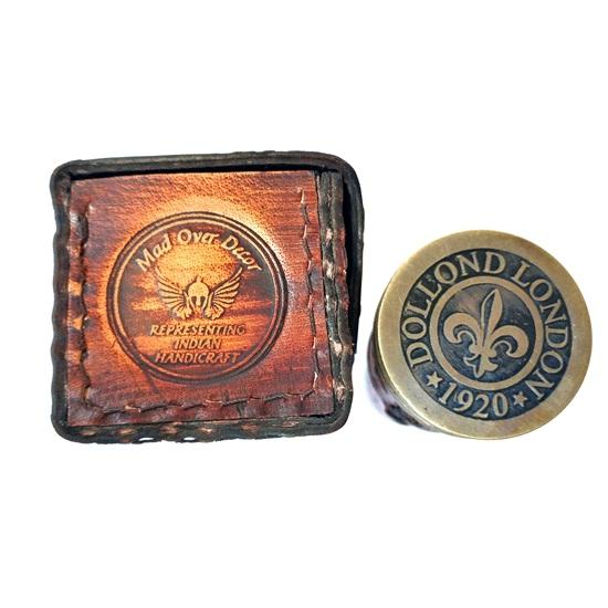 Nautical Handheld Pirate Brass Telescope with Box/Case,Sailor Home Decor Pirate Boat  35.56 Cm Rustic Home Decor