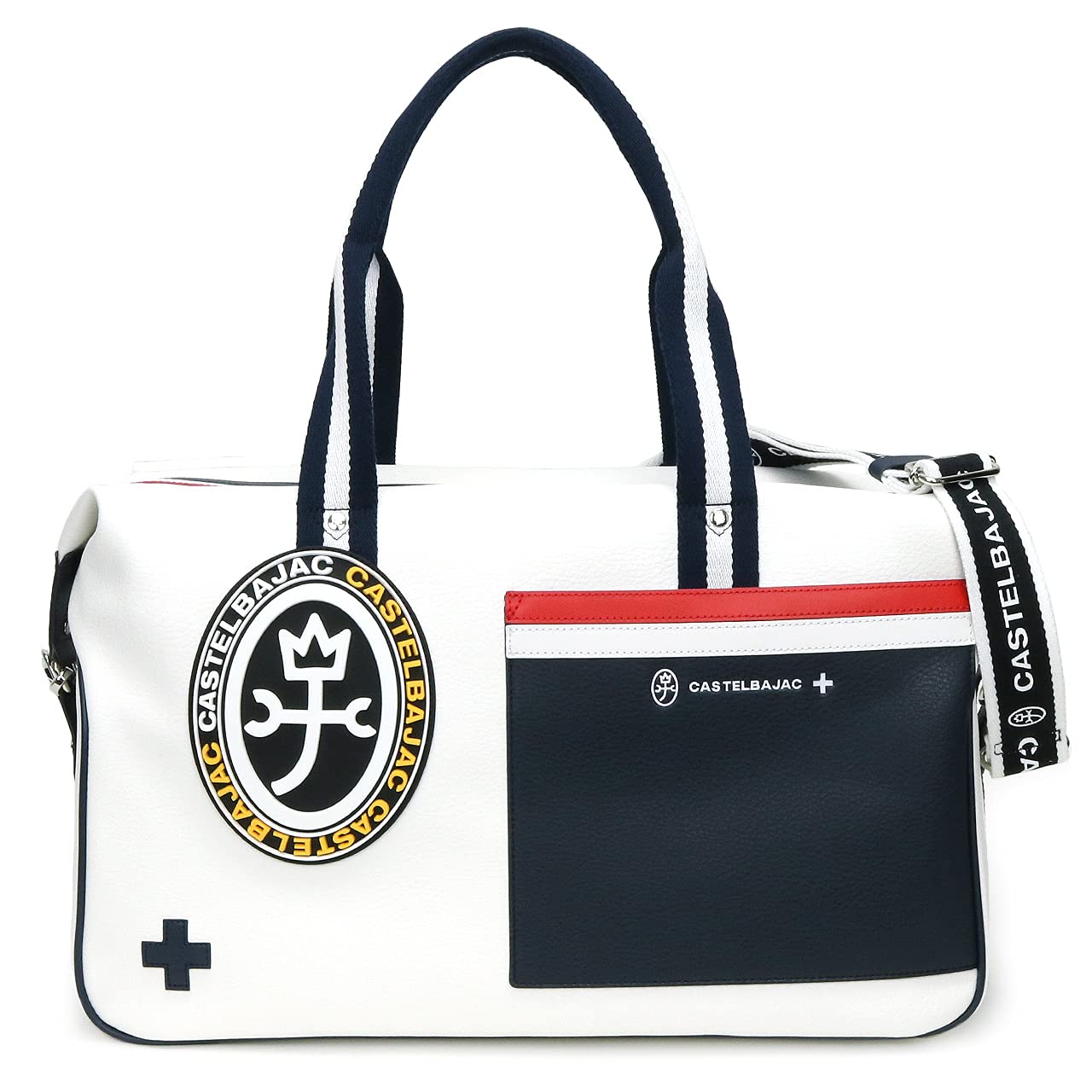 

Сумка на плече Boston Bag 2WAY Mick 039331 Shiro [Castelbajac] білий