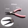 1pc Mini Pliers With Pointed Circular Mouth Diagonal Steel Wire Pliers Handmade Beaded Jewelry DIY Multifunctional Pliers