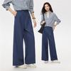 GIORDANO Unisex Pure Cotton Pleated Wide-Leg Casual Pants