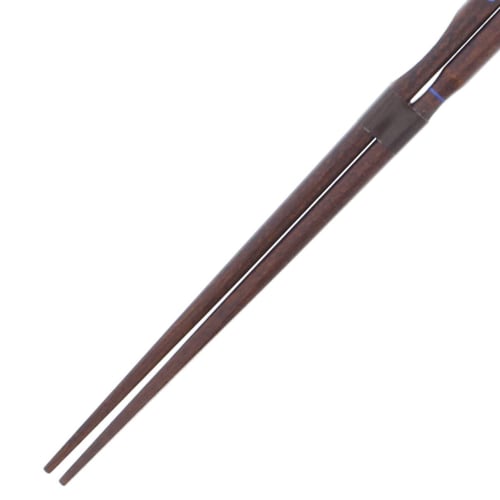 Ishida Chopsticks (Holding Instructions), Three-Point Support, Lacquered Wood (Natural Wood), 23cm