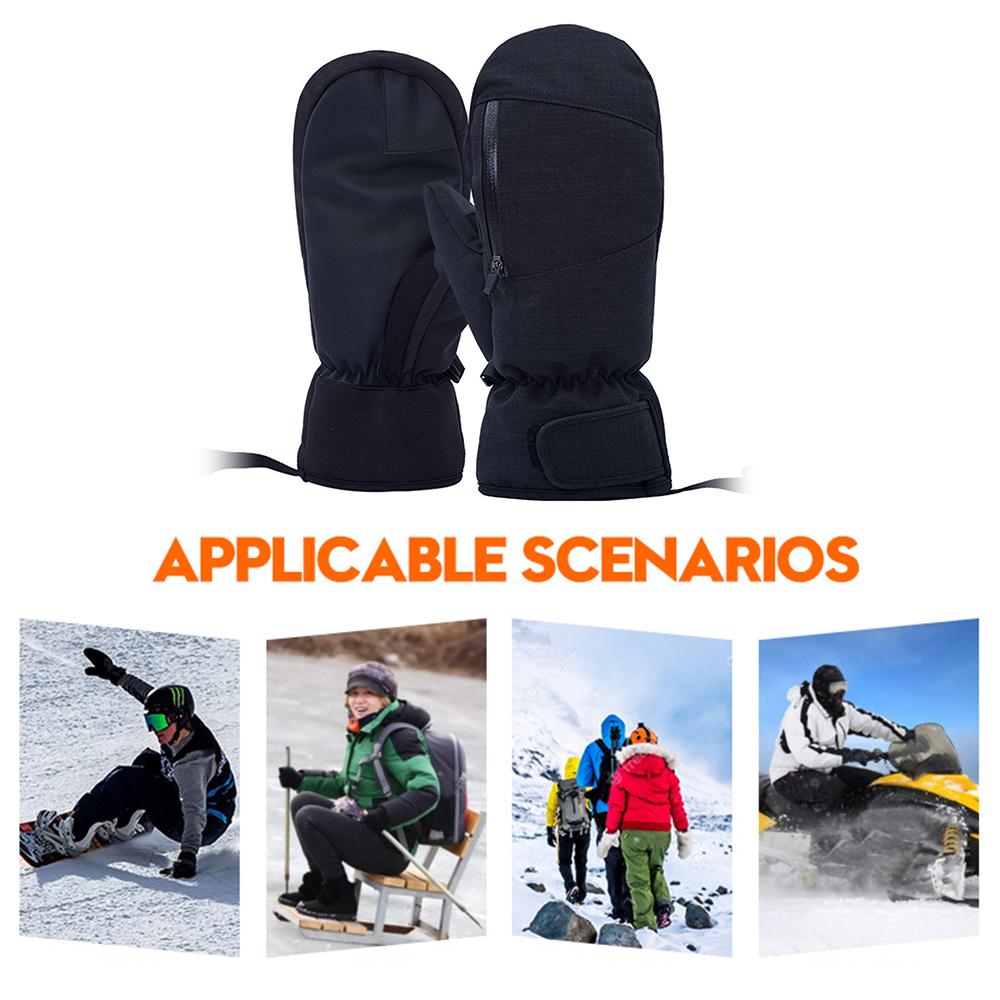 Snowboard Mittens for Women Men Waterproof Ski Gloves Touchscreen Snow Gloves for Winter Snowboard Snowmobile womens snow gloves