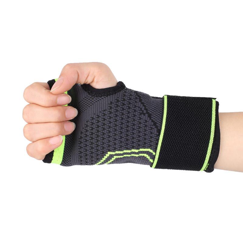 

Новый Открытый Велоспорт Спорт Дышащая Защита Ладони Ремешок Давление Защита Запястья Антигимнастика Фитнес Защита Запястья XL code