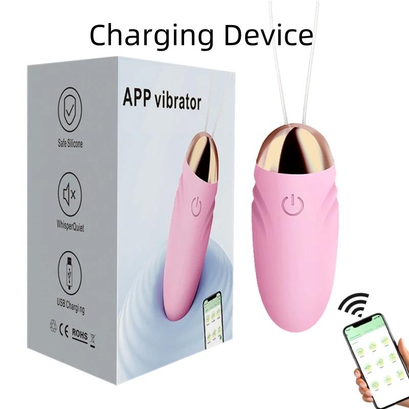 Jump Egg G- Spot Vibrator Adult Sex Toys With Wireless Remote Control Clitoris Stimulator Egg Vibrating Body Vaginal Massager