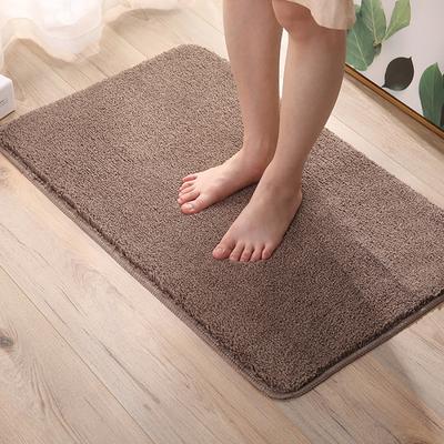 Alfombras de baño Terciopelo Baño Alfombras antideslizantes absorbentes Alfombras de piso de baño