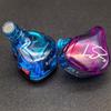 KZ ZST Earphones, 1BA+1DD In-Ear Monitors, Chinese-Made, Noise Cancelling, High-Purity Silver-Plated Cable, 3.5mm Earhook (No Microphone, Colorful)