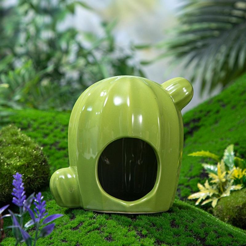 Hamster Cage Rodents Porcelain Nest Rabbit Bed House Supplies Guinea Pigs Ferret Nest Sleeping Cool Bed Small Pet Items
