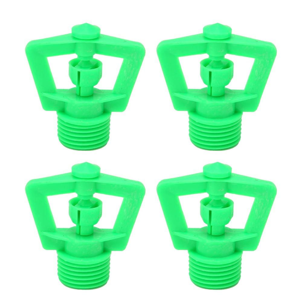 10PCS G1/2 Male Thread Irrigation Sprinkler 360 Degree Lawn Sprinkler  Garden Lawn Irrigation