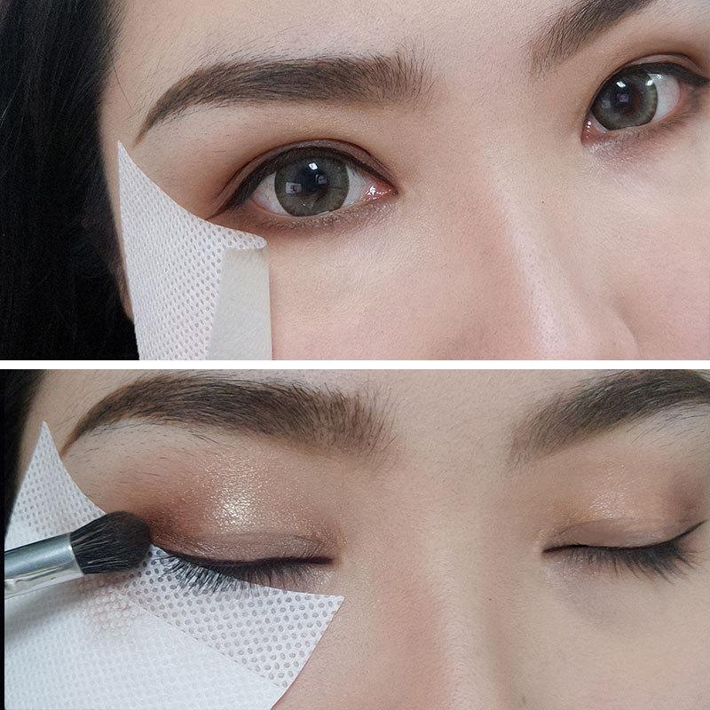 10/30/50 pezzi Stencil per Trucco Occhi Adesivi Monouso per Ombretto Scudo Eyeliner Cerotti Isolanti per Extension Ciglia Rimozione Ciglia
