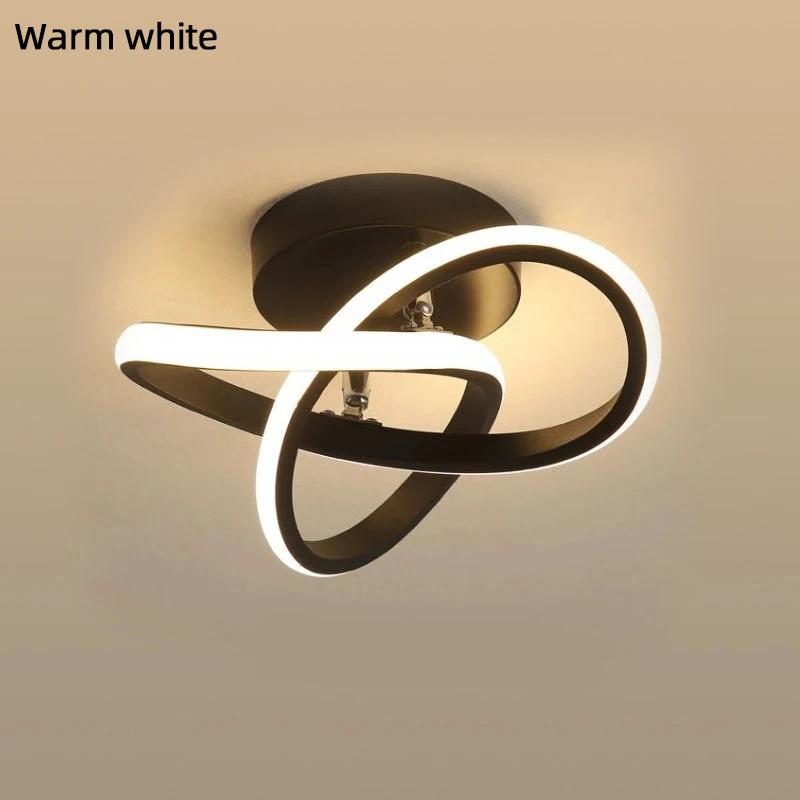 

Бытовая светодиодная люстра, современный стиль, потолочный светильник, светильник для спальни, поверхностная установка, лампа для столовой переменного тока 85 В-265 В