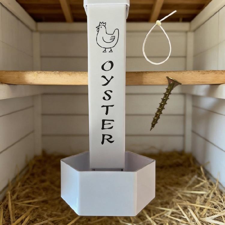 Chicken Coops Accessory Oysters Shell And Grits Feeders Practical Poultry Feeders for Efficient Poultry Nutritions