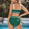 2025 Euro-American Chic Backless Solid Color Sexy Bikini