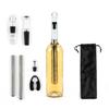 Wine Accessory Set with Chillers, Corkscrews, Aerators, Stoppers, and Bag SOMMELIER SET