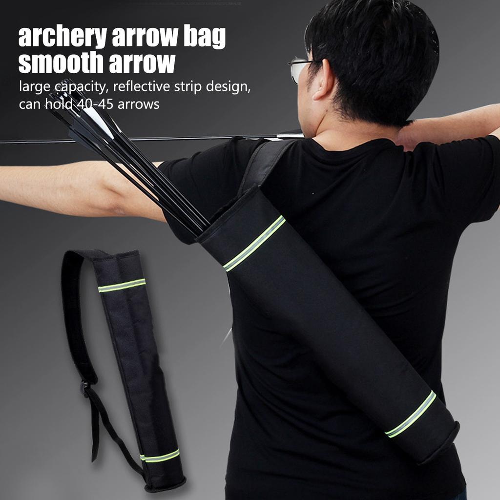 Large Capacity Arrow Holder Archery Equipment Shoulder Bag Outdoor Archery Arrow Protection Storage Bag