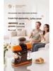 Italian Fully Automatic Coffee Machine with 19-Bar Pressure, Smart Operation, Cold/Hot Milk Frother for Home.