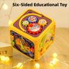 Musical Hexahedron Drum Piano Pounding Early Education Baby Toy  Kids