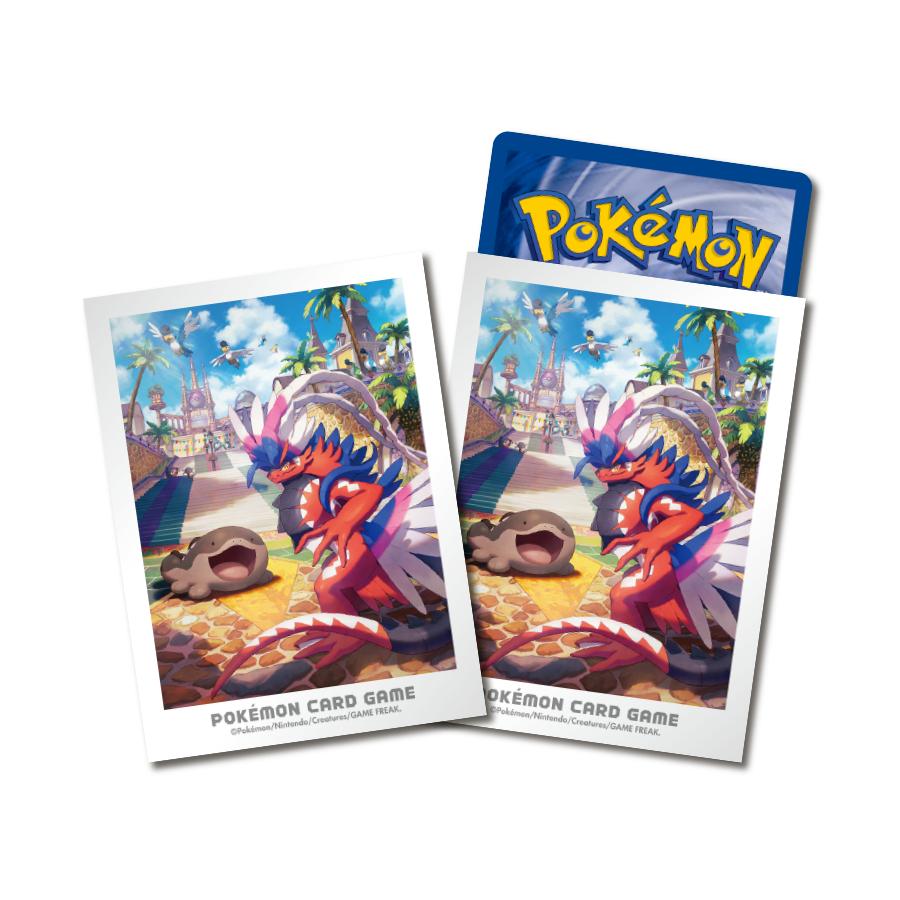 [Покемон] Защитные протекторы для карт Pokemon TCG: Приключение в Палдее Корайдон и Тоэдскруэл