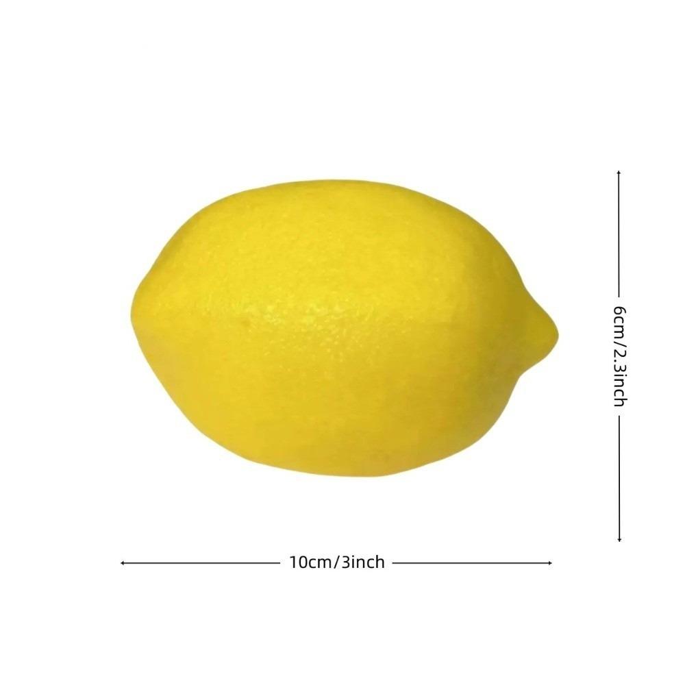 1PC Fake Fruits Simulation Fruit Lemon String Foam Hanging Decoration DIY Decoration