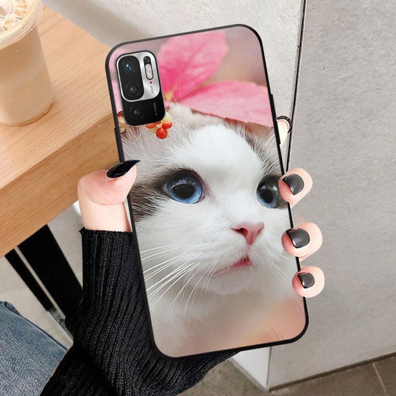 For Xiaomi Redmi Note 10 JE Phone Case Cool Wolf Lion Silicone Back Cover For Redmi Note10 JE Note 10JE Protective Shell Coque