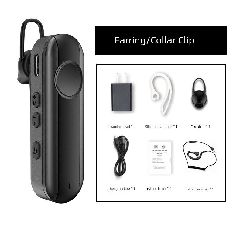 Ear-Hook Bluetooth Intercom 2026 New Model Wireless Small Headset for Beauty Salons, Hair Salons, Restaurants, Hotels