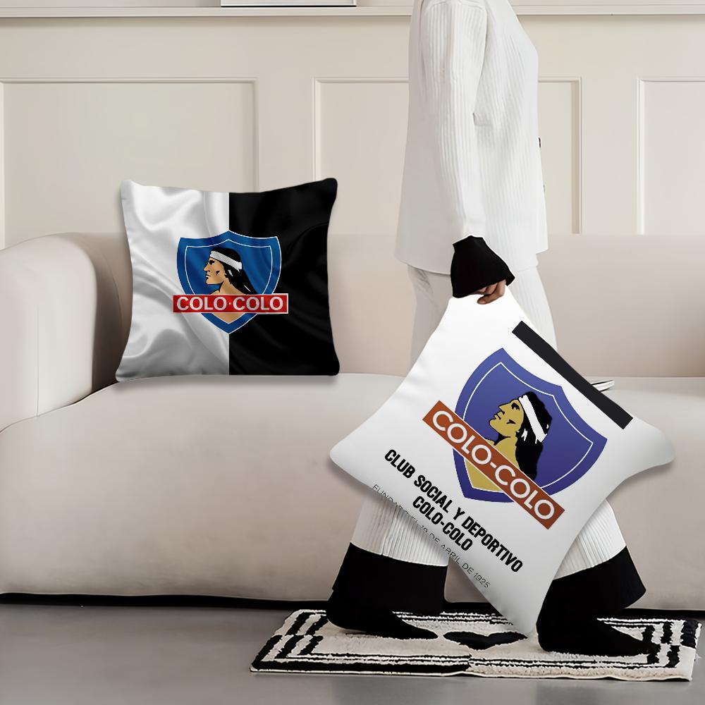 Club S-Social Y D-Deportivo Colo Pillow Case Square Cushion Room Bedroom Headboard Sofa Living Backrest Cushion Nap Time
