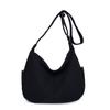 Borsa Hobo in Velluto a Coste con Silhouette Morbida e Cadente Tasche Laterali Ideale per l'Uso Quotidiano Casual da Donna