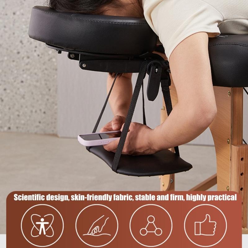 Ergonomic Face Cushion For Massage Therapy Soft Padded Support Anti Pressure Marks Professional Salon Equipment