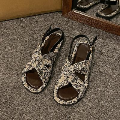 Summer Flat Women's Shoes Beach Sandals Outdoor All-match Casual Slippers Women Sandals Summer Sandals Fashion Lightweight Shoe