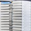 Jieecn 4250PCS 8500PCS 0201 0402 0603 0805 1206 1% SMD Resistor Sample Book Assorted Kit 10K 100K 1K 1R 100R 220R Engineers