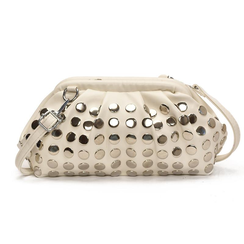 

Style Punk Rivet Decoration Women Casual Shoulder Crossbody Bag For Daily Use