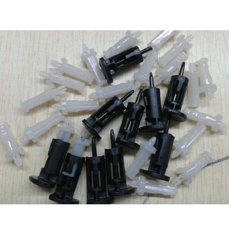 High-Quality Rubber Pins for 1155/775 Fan Heatsink - Includes 2 White & 2 Black Fasteners