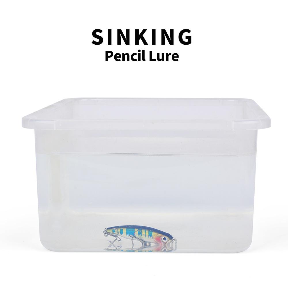 Lure False Bait 3.5g 5g 8g Simulated Bait Bent Mouth Sea Bass Through Kill Fish Bait with Blood Tank Hook Configuration