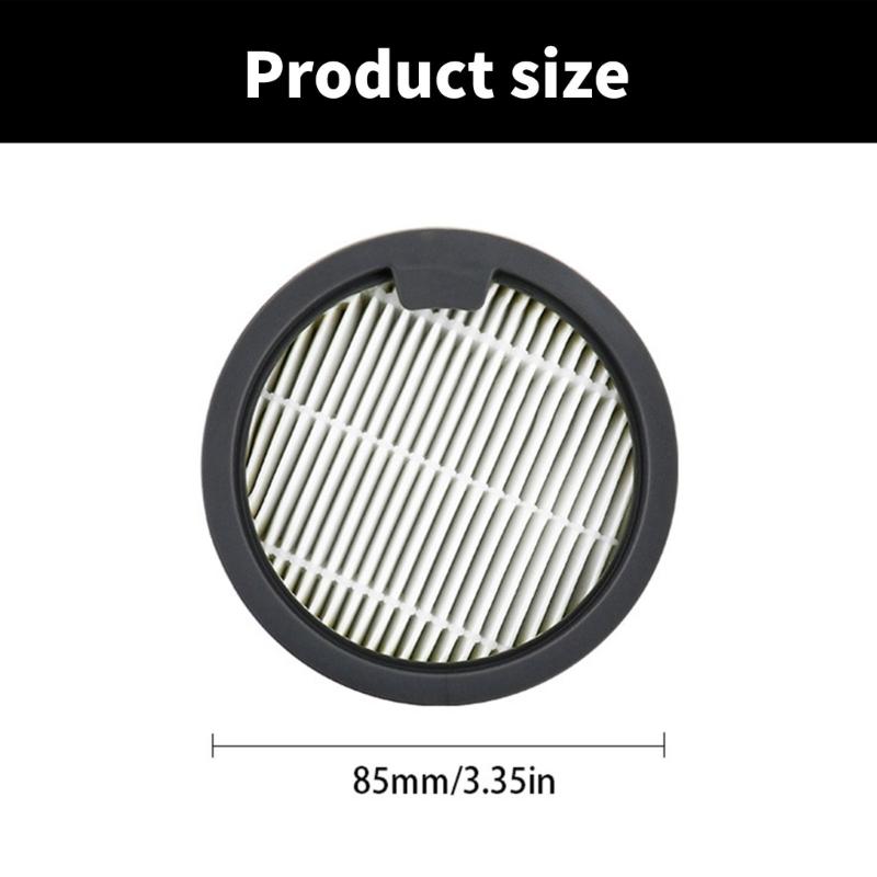Pack of 3 Vacuum Filter Replacement Part Round Filter Vacuum Cleaner Accessories Replacement Filter for Vacuum Cleaner