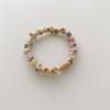 Trend Solid Candy Color Fluffy Elastic Seamless Ponytail Cotton Headband Rubber Band Hair Accessories for Girls and Women