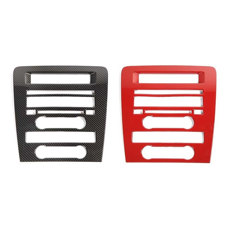 Autocolante de acoperire decorative pentru panoul de navigație cu control central al mașinii, potrivite pentru Ford Mustang 2009-2013, accesorii interioare ABS