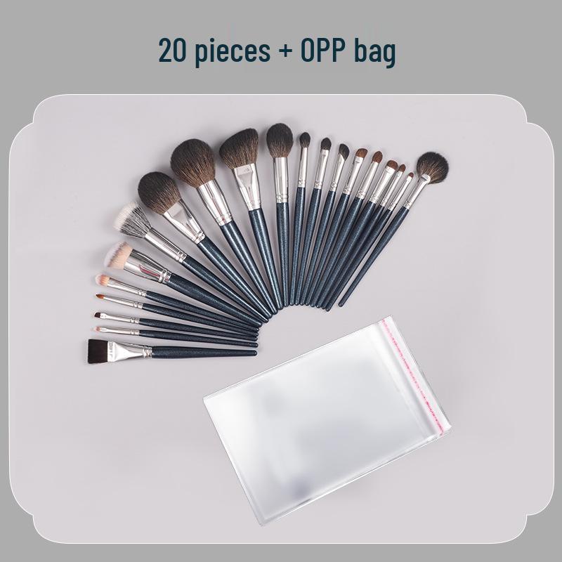 

Набор кистей для макияжа из 29 предметов с ворсом животных: Кисти для контурирования носа, теней для век, консилера для губ для профессиональных визажистов