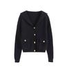 Fashion Style 2024 Autumn New Arrival Women's Easiest for Match Sailor Collar Knitting Cardigan Short Coat 05657601462