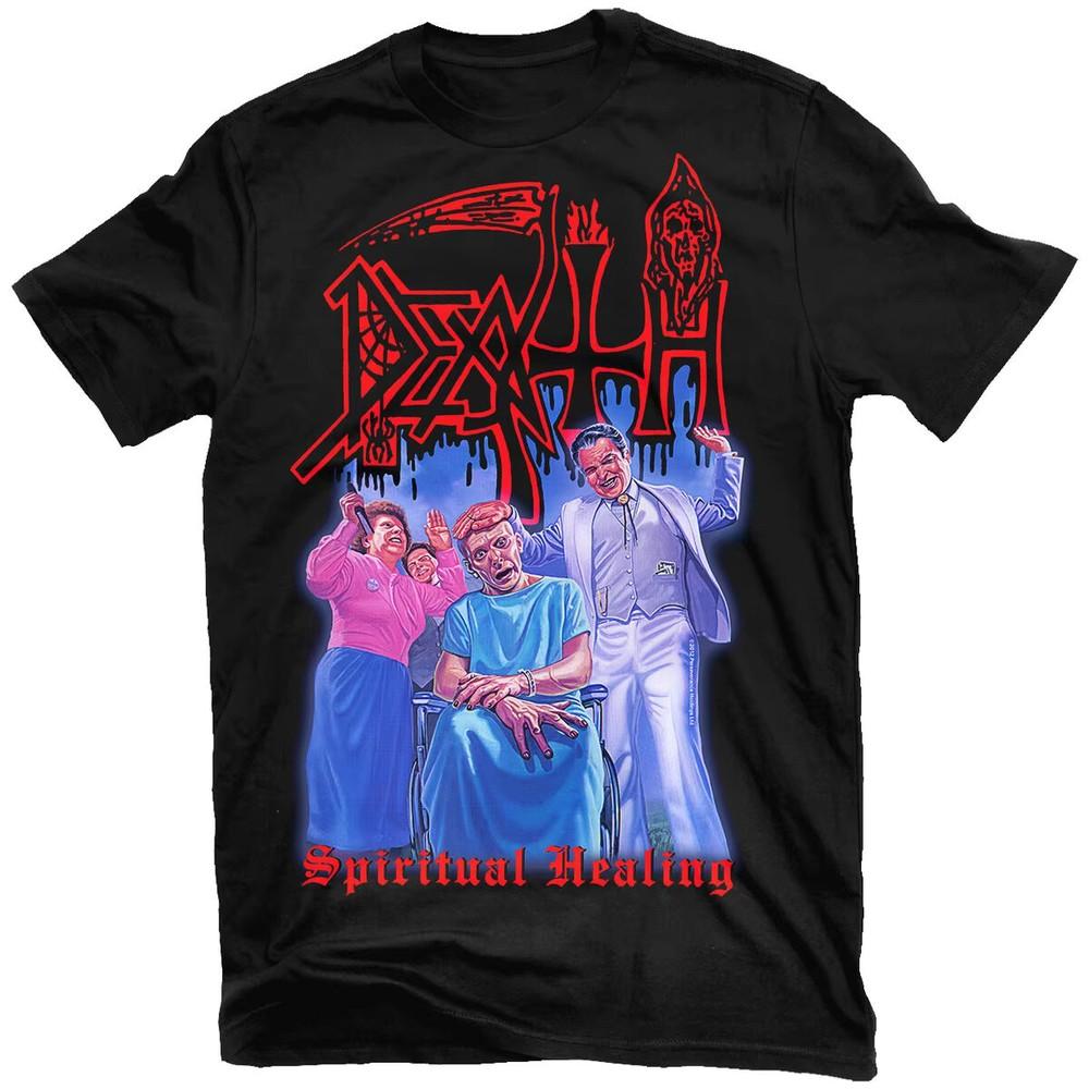 Spiritual Healing Album T Shirt Death bAND T-shirt Cotton All Size S-5XL Unisex T-Shirt M