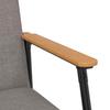 Armchair Taupe Fabric