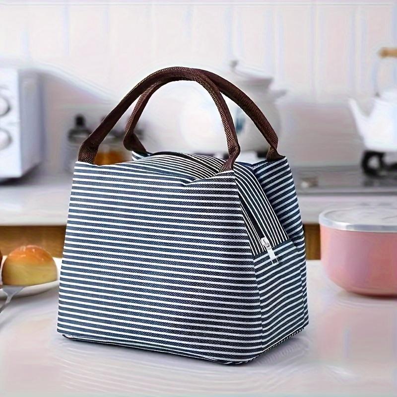 Изолированная герметичная сумка для ланча с дизайном Клубника и белый Прочная ткань Оксфорд не контактирующая с пищевыми продуктами изолированная сумка для ланча тёмно-синий 563₽