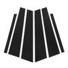 6 Pcs Gloss Black Door Window B C Pillar Post Trim Car Accessories Replacement For 5 Series F10 4