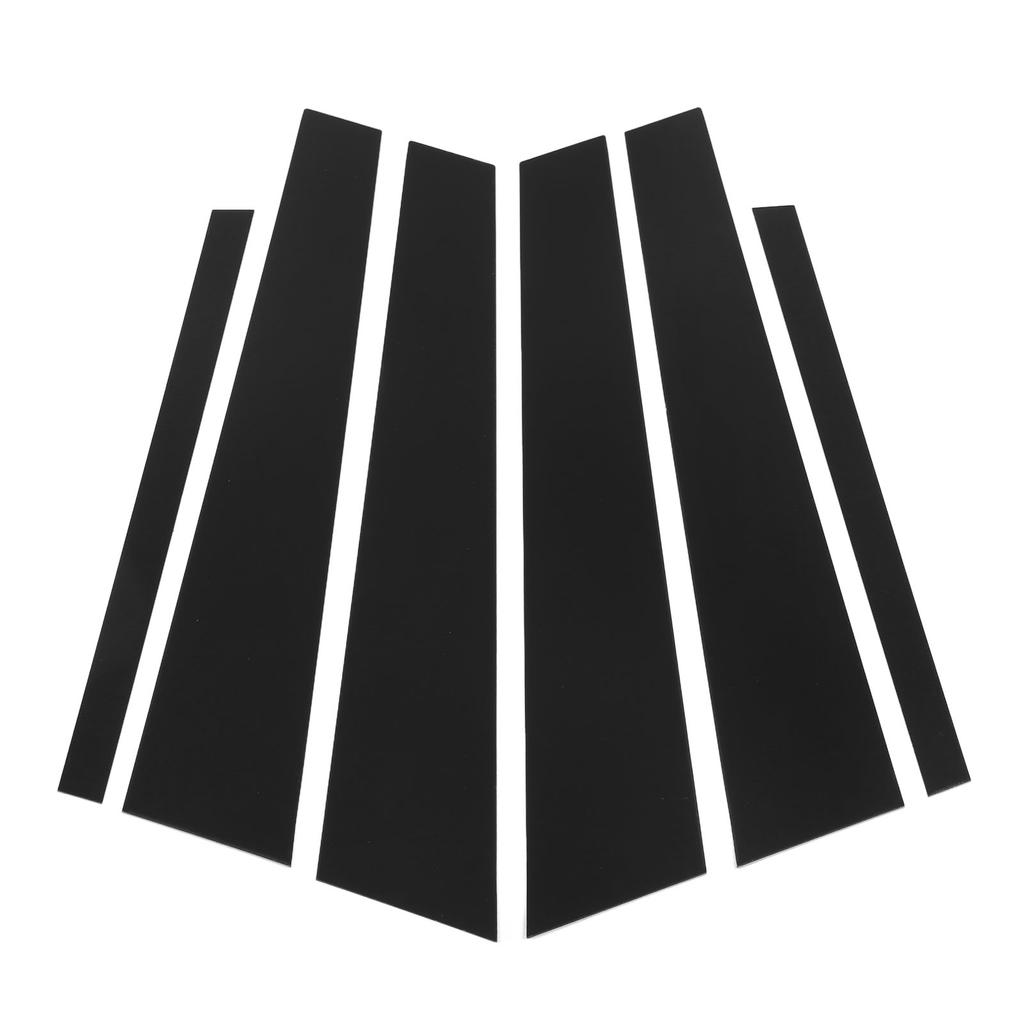 6 Pcs Gloss Black Door Window B C Pillar Post Trim Car Accessories Replacement For 5 Series F10 4