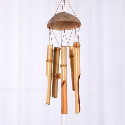 Bambu Rüzgar Çanları 72cm Rüzgar Çanı Çanları El Sanatları Açık Hava Bahçe Veranda Ev Dekorasyonu Zen Meditasyon Vintage Akor Blacony Bahçe
